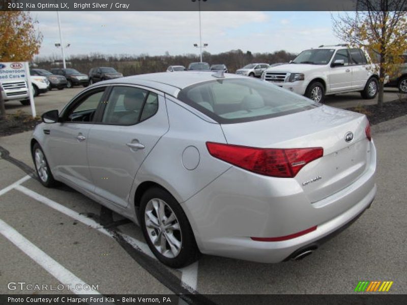  2012 Optima LX Bright Silver