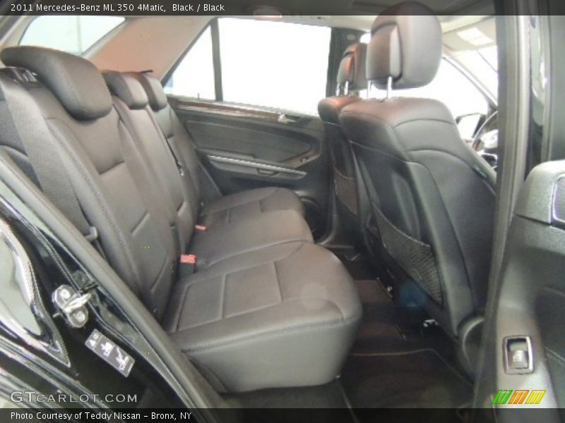 Black / Black 2011 Mercedes-Benz ML 350 4Matic