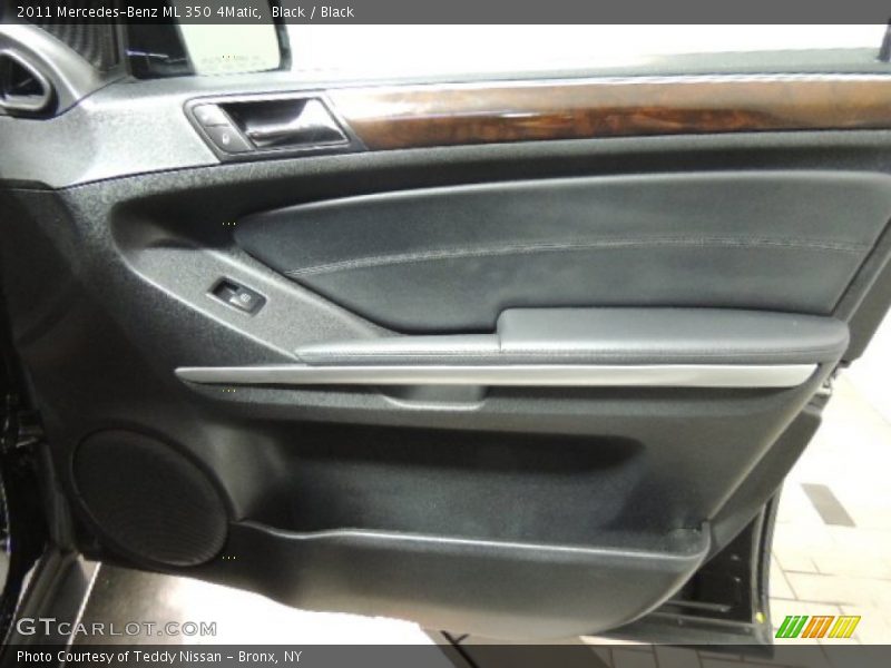 Black / Black 2011 Mercedes-Benz ML 350 4Matic