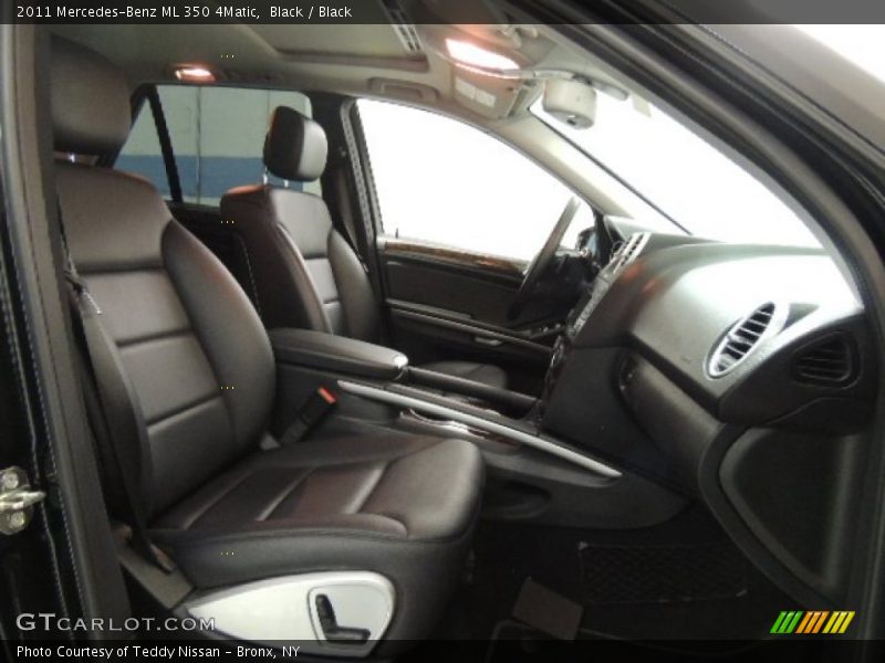 Black / Black 2011 Mercedes-Benz ML 350 4Matic
