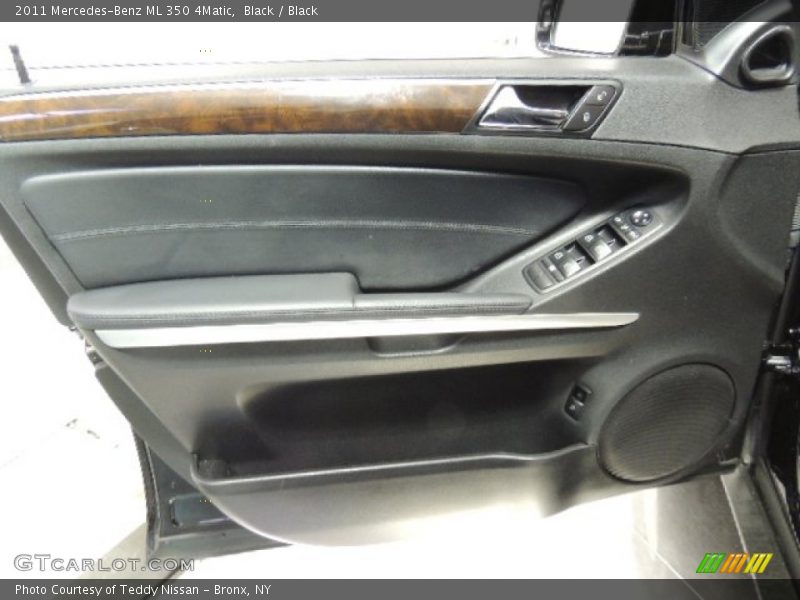 Black / Black 2011 Mercedes-Benz ML 350 4Matic