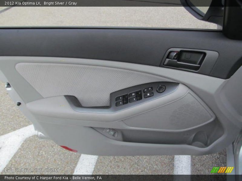 Bright Silver / Gray 2012 Kia Optima LX