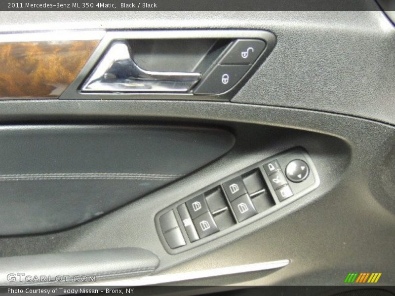 Black / Black 2011 Mercedes-Benz ML 350 4Matic