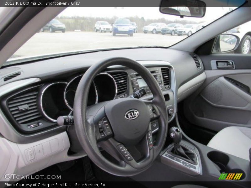 Bright Silver / Gray 2012 Kia Optima LX