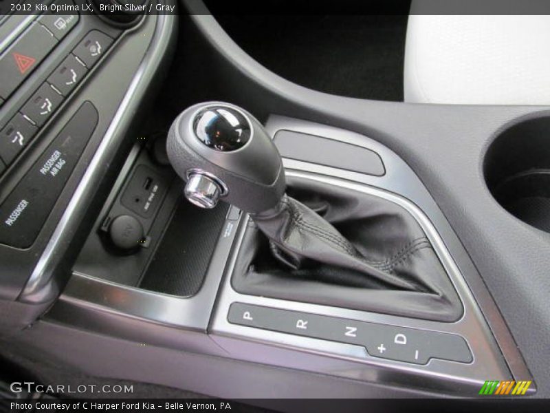  2012 Optima LX 6 Speed Sportmatic Automatic Shifter