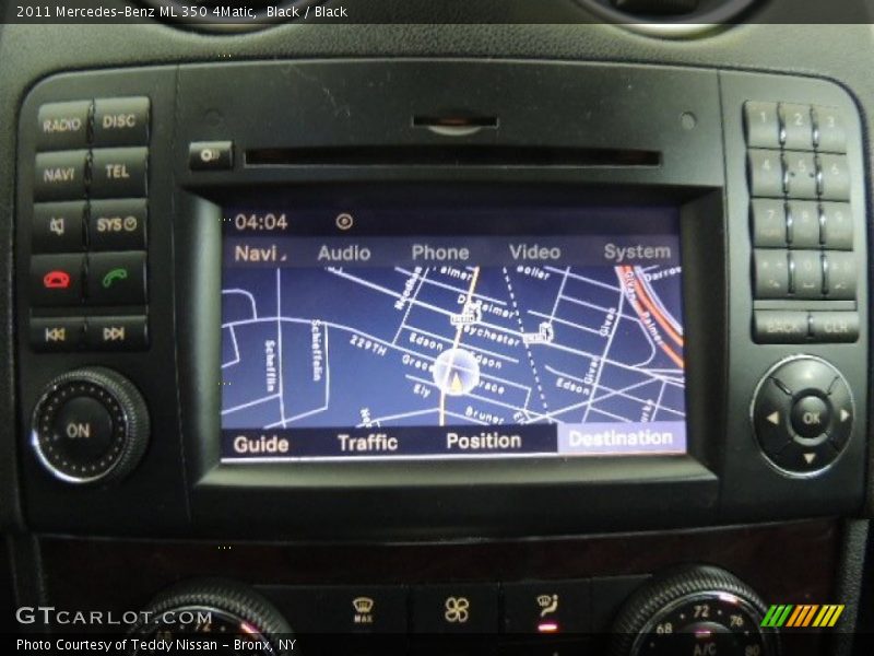Black / Black 2011 Mercedes-Benz ML 350 4Matic