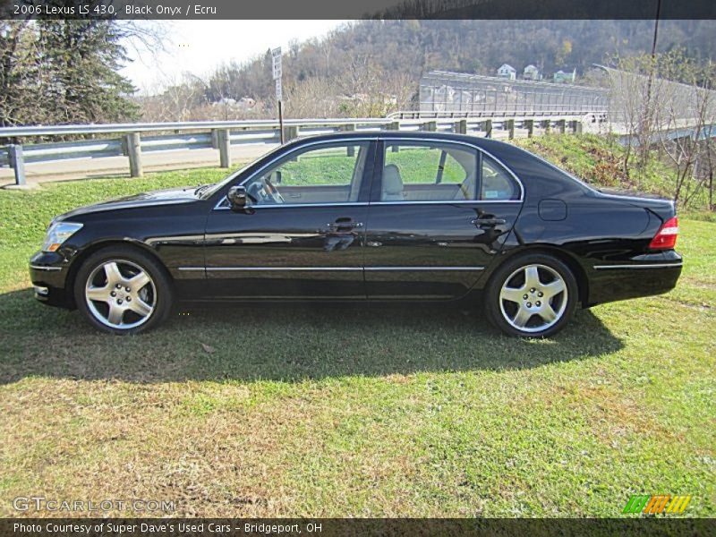 Black Onyx / Ecru 2006 Lexus LS 430