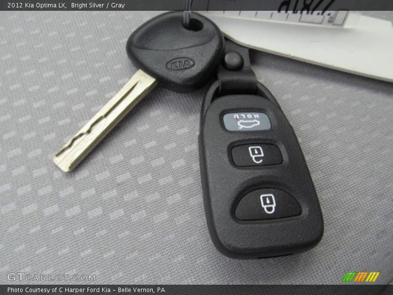 Bright Silver / Gray 2012 Kia Optima LX