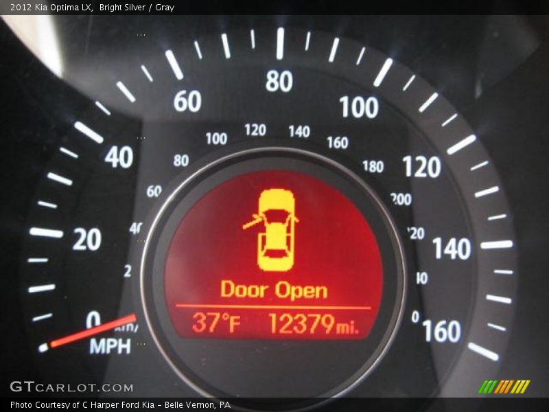 Bright Silver / Gray 2012 Kia Optima LX