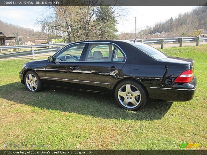 Black Onyx / Ecru 2006 Lexus LS 430