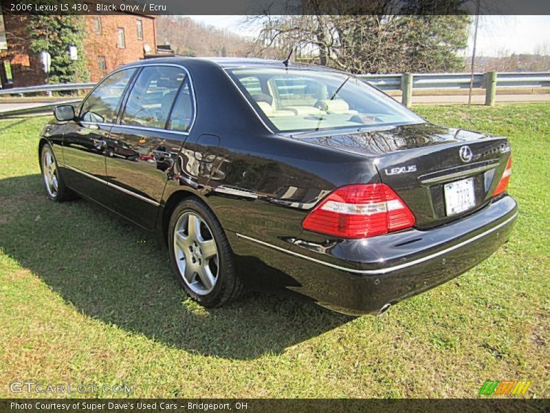 Black Onyx / Ecru 2006 Lexus LS 430