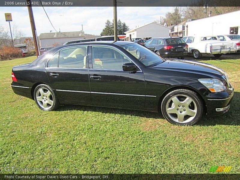 Black Onyx / Ecru 2006 Lexus LS 430