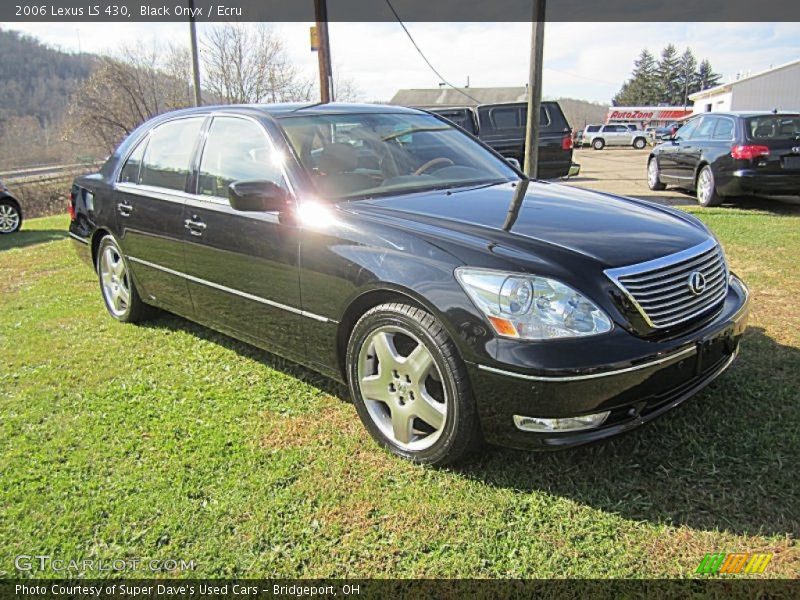 Black Onyx / Ecru 2006 Lexus LS 430