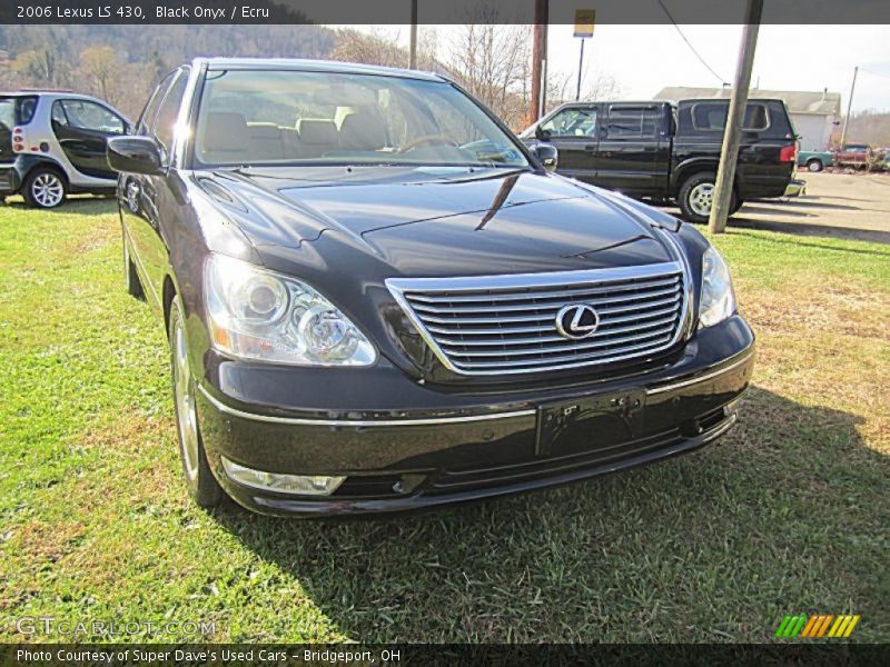 Black Onyx / Ecru 2006 Lexus LS 430