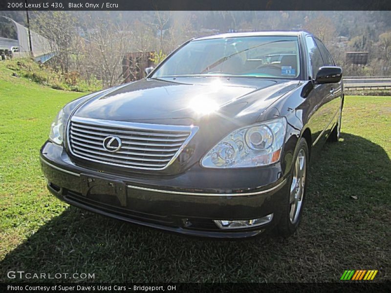 Black Onyx / Ecru 2006 Lexus LS 430