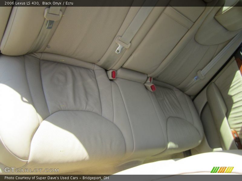 Black Onyx / Ecru 2006 Lexus LS 430