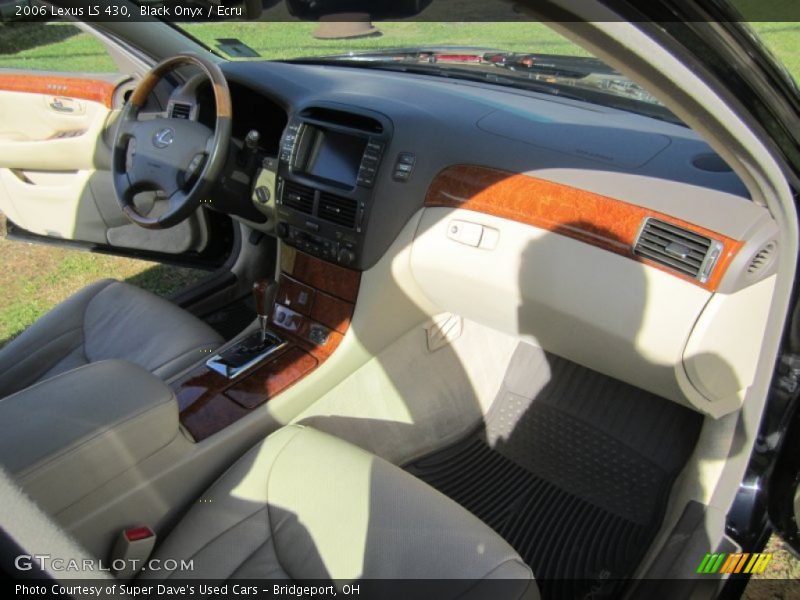 Black Onyx / Ecru 2006 Lexus LS 430