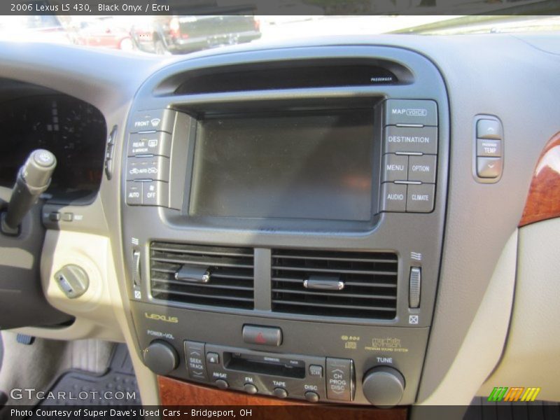 Controls of 2006 LS 430