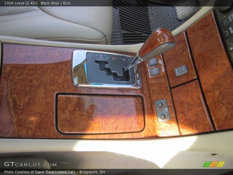 Black Onyx / Ecru 2006 Lexus LS 430