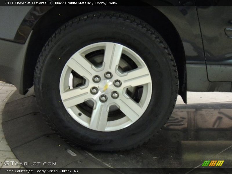 Black Granite Metallic / Ebony/Ebony 2011 Chevrolet Traverse LT