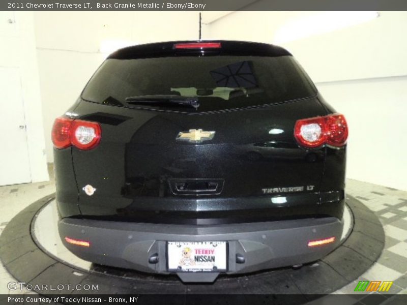 Black Granite Metallic / Ebony/Ebony 2011 Chevrolet Traverse LT