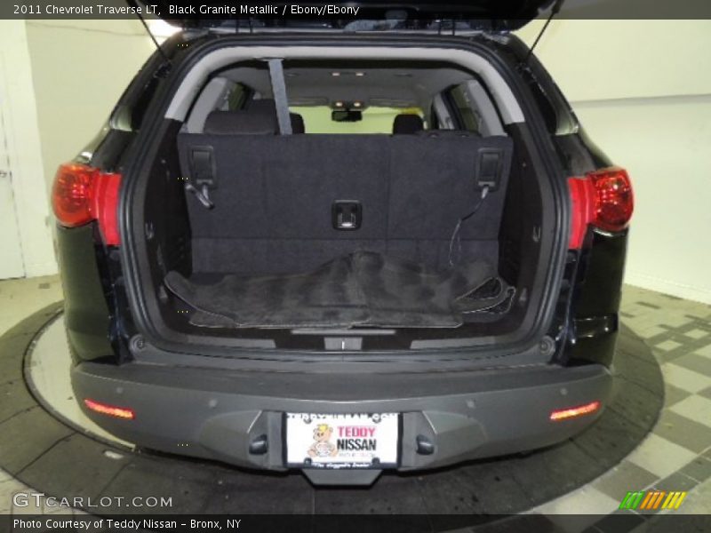 Black Granite Metallic / Ebony/Ebony 2011 Chevrolet Traverse LT