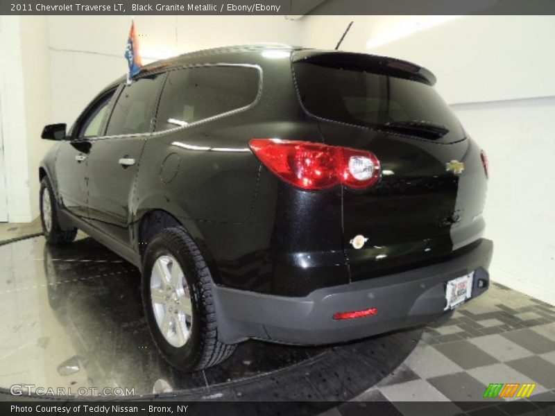 Black Granite Metallic / Ebony/Ebony 2011 Chevrolet Traverse LT