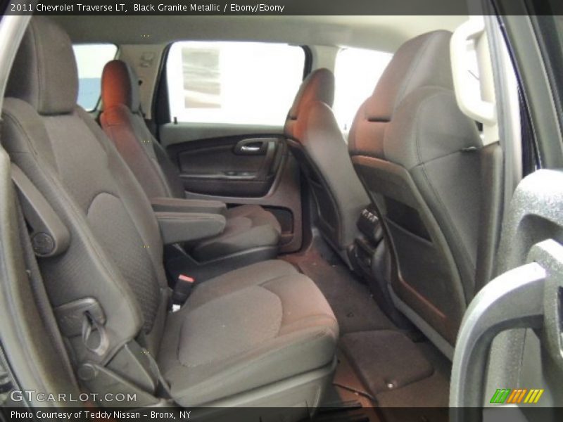 Black Granite Metallic / Ebony/Ebony 2011 Chevrolet Traverse LT