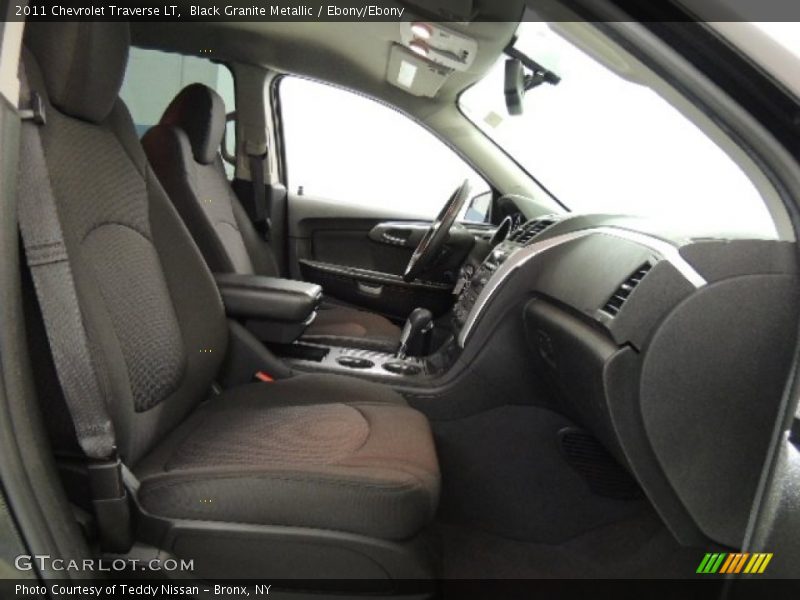 Black Granite Metallic / Ebony/Ebony 2011 Chevrolet Traverse LT