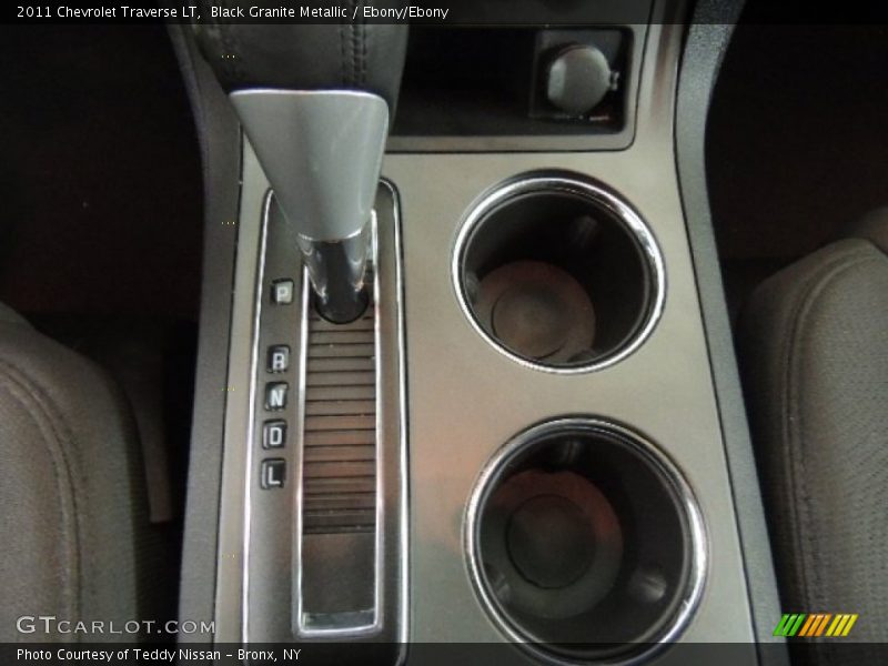 Black Granite Metallic / Ebony/Ebony 2011 Chevrolet Traverse LT