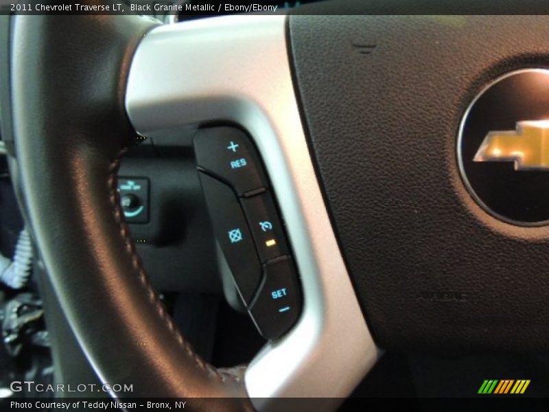 Black Granite Metallic / Ebony/Ebony 2011 Chevrolet Traverse LT