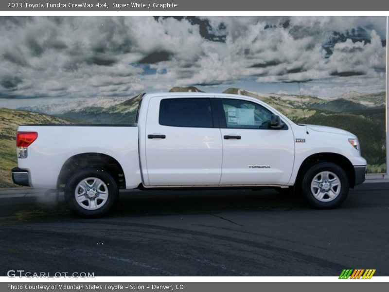 Super White / Graphite 2013 Toyota Tundra CrewMax 4x4