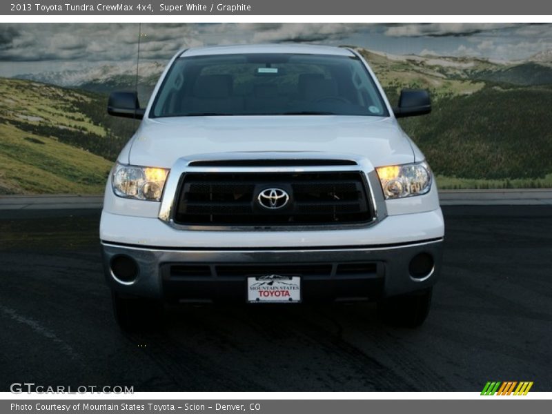 Super White / Graphite 2013 Toyota Tundra CrewMax 4x4