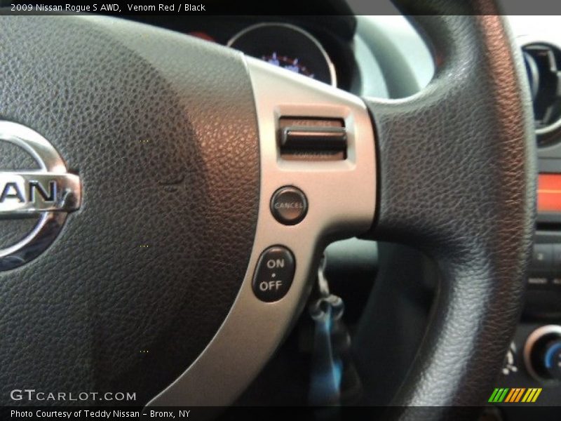 Venom Red / Black 2009 Nissan Rogue S AWD