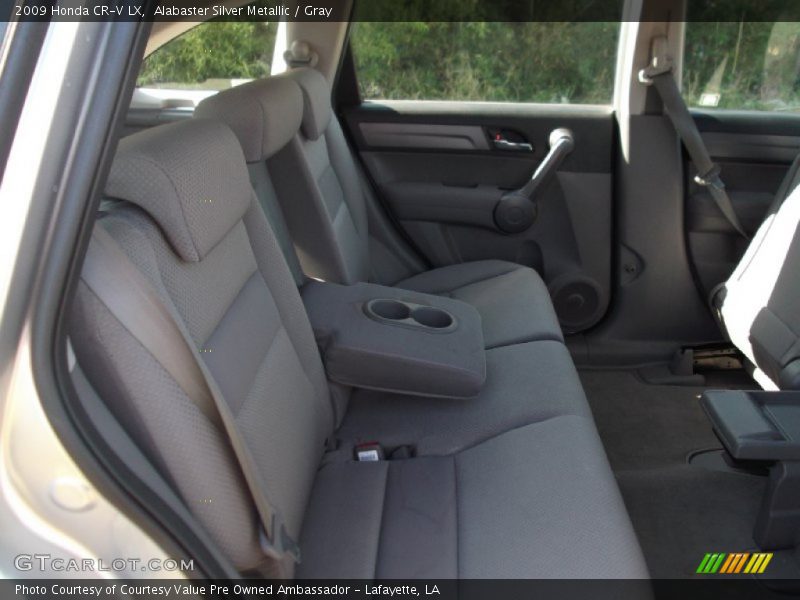 Alabaster Silver Metallic / Gray 2009 Honda CR-V LX
