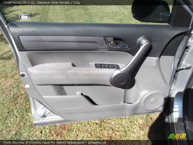Alabaster Silver Metallic / Gray 2009 Honda CR-V LX
