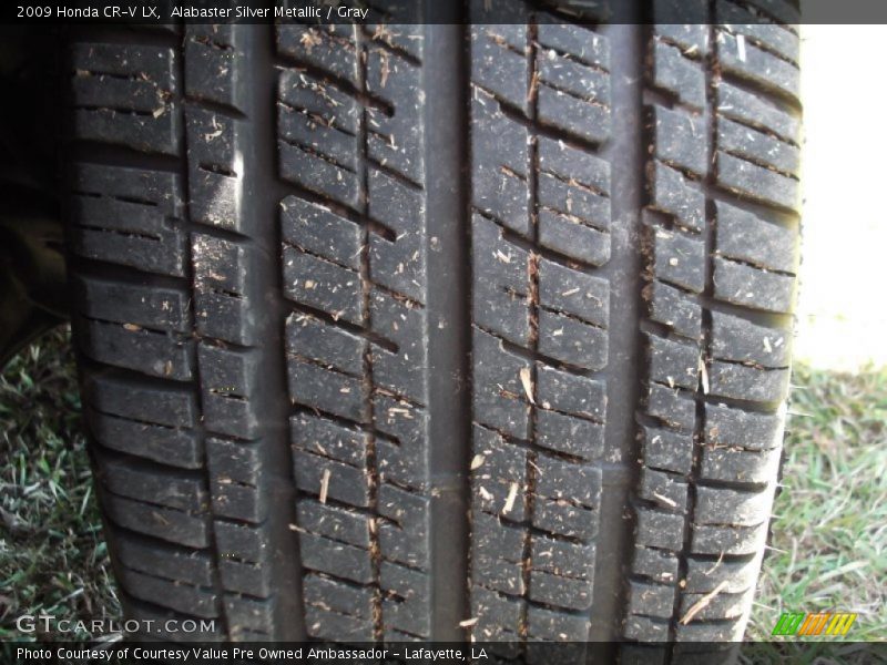 Alabaster Silver Metallic / Gray 2009 Honda CR-V LX
