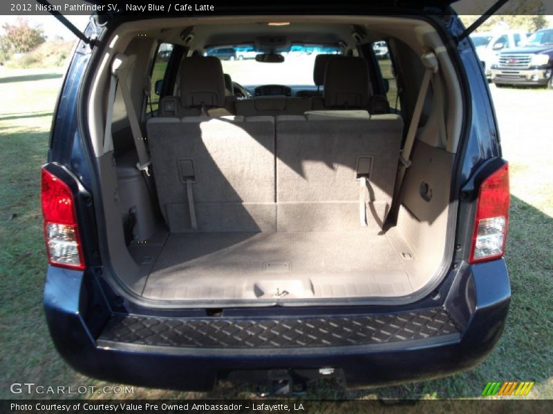 Navy Blue / Cafe Latte 2012 Nissan Pathfinder SV