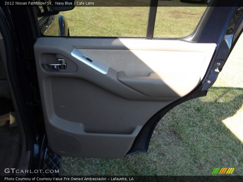 Navy Blue / Cafe Latte 2012 Nissan Pathfinder SV