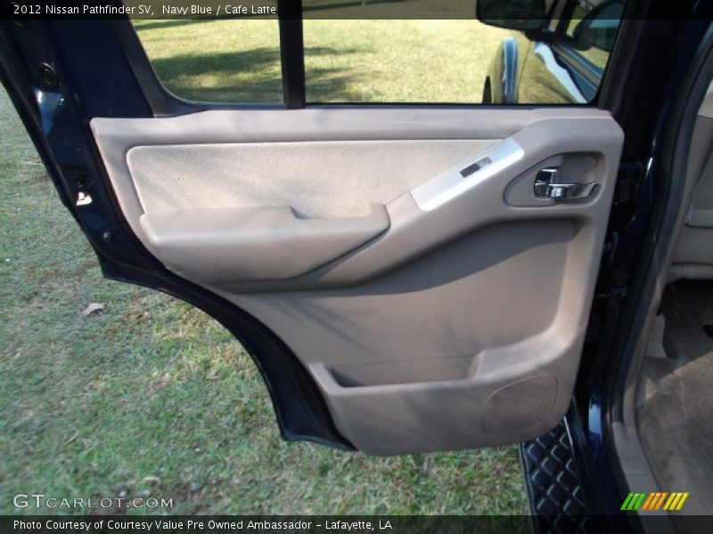 Navy Blue / Cafe Latte 2012 Nissan Pathfinder SV