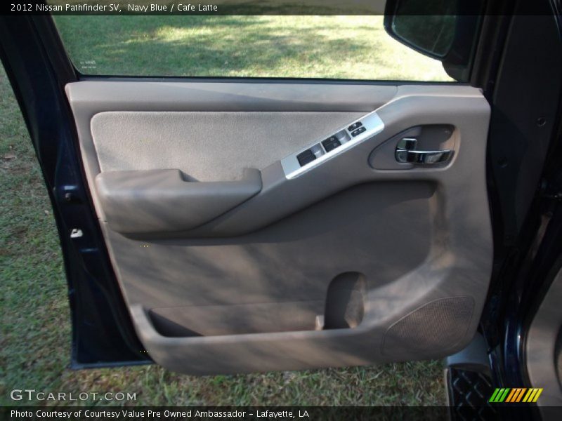 Navy Blue / Cafe Latte 2012 Nissan Pathfinder SV