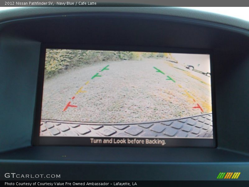 Navy Blue / Cafe Latte 2012 Nissan Pathfinder SV