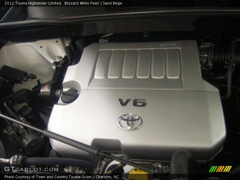 Blizzard White Pearl / Sand Beige 2012 Toyota Highlander Limited