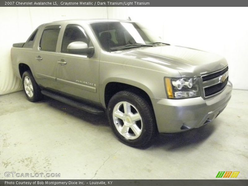 Graystone Metallic / Dark Titanium/Light Titanium 2007 Chevrolet Avalanche LS