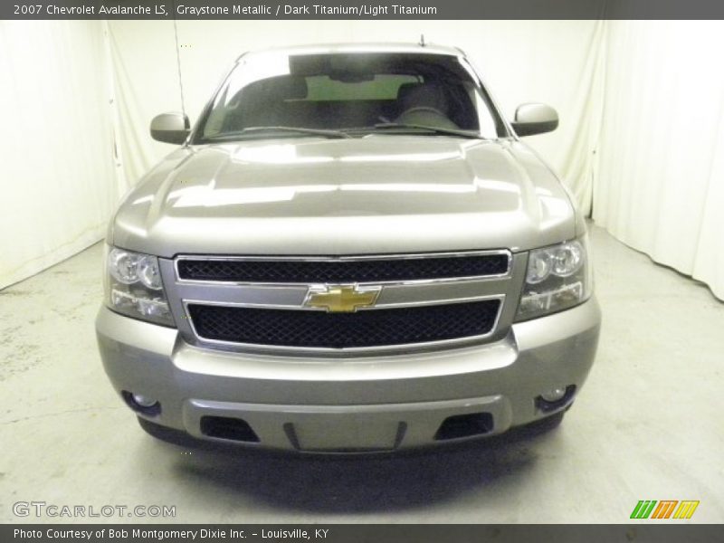 Graystone Metallic / Dark Titanium/Light Titanium 2007 Chevrolet Avalanche LS