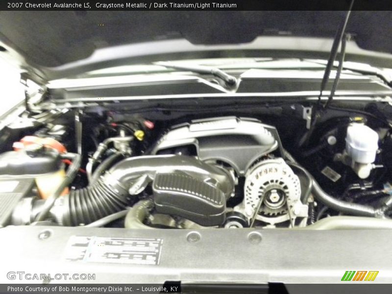 Graystone Metallic / Dark Titanium/Light Titanium 2007 Chevrolet Avalanche LS