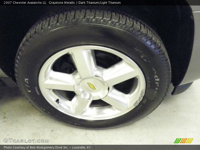 Graystone Metallic / Dark Titanium/Light Titanium 2007 Chevrolet Avalanche LS