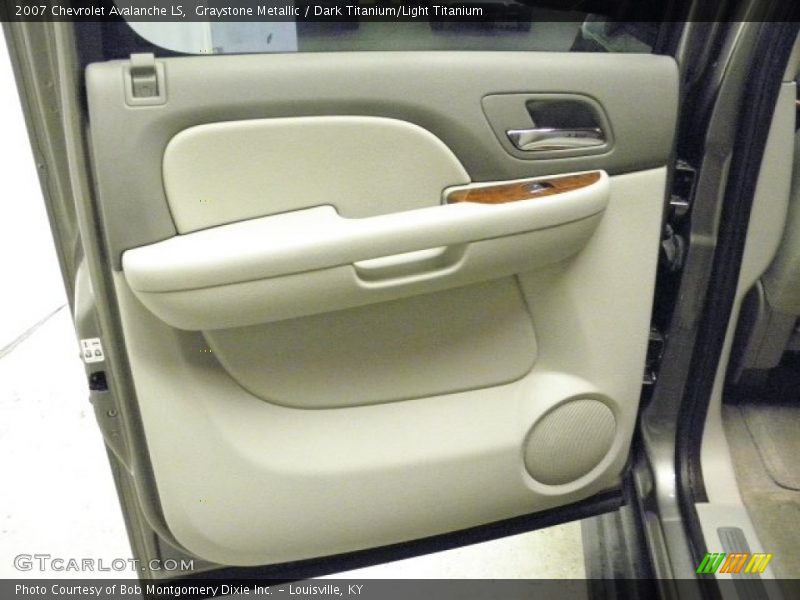 Graystone Metallic / Dark Titanium/Light Titanium 2007 Chevrolet Avalanche LS