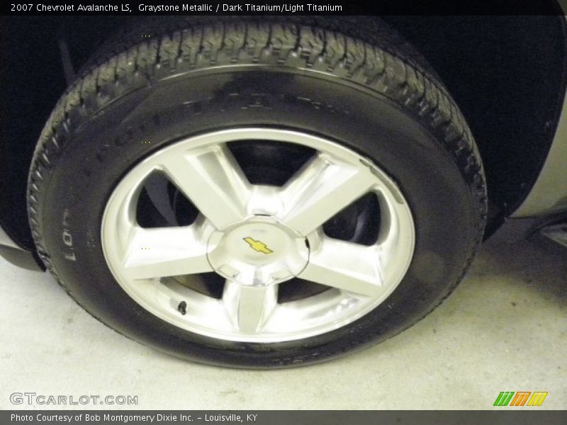 Graystone Metallic / Dark Titanium/Light Titanium 2007 Chevrolet Avalanche LS