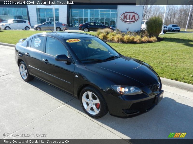Black Mica / Black 2006 Mazda MAZDA3 i Sedan
